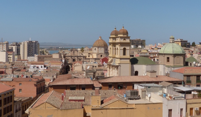 Toits de Cagliari