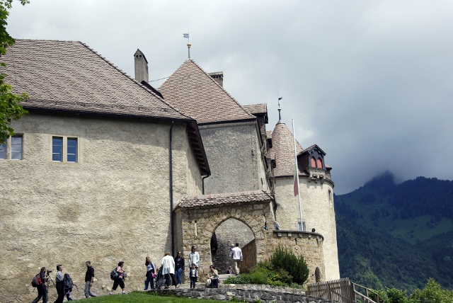 entrée du château