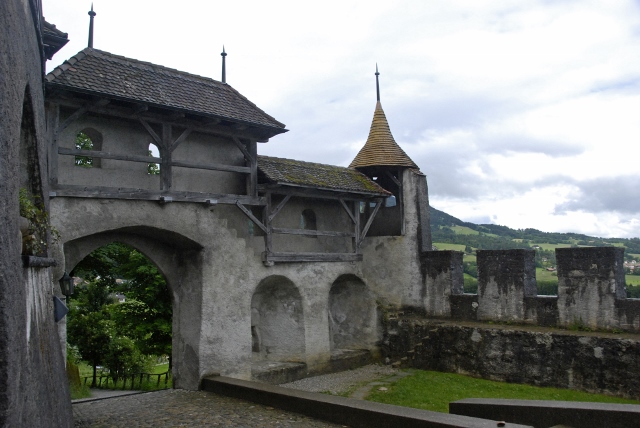 remparts de Gruyères