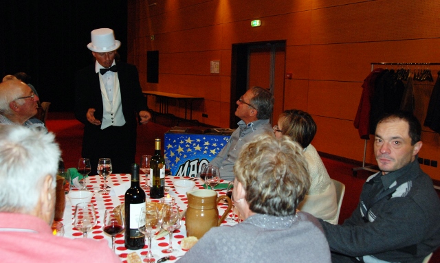 tres attentifs sauf Christophe 